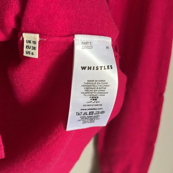Whistles You Got This wool blend Sweater - Pink - Picture 9 of 14